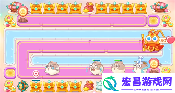 保卫萝卜410月14日周赛通关技巧