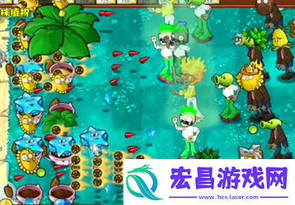 PVZ杂交版英雄模式枪林弹雨通关详解
