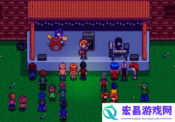 星露谷物语山姆演出车站位置在哪