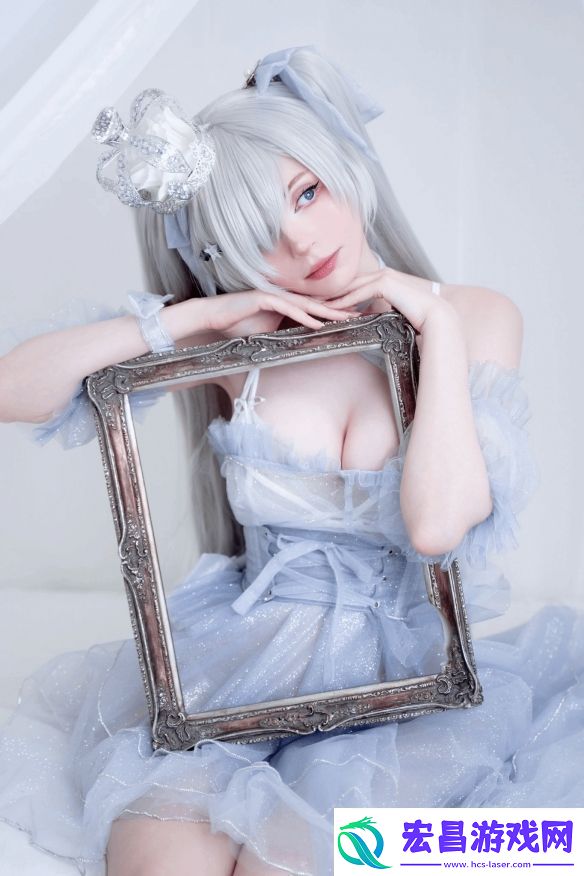 艾什莉体模COS妮姬灰姑娘