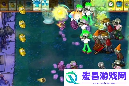 PVZ杂交版益智模式忧郁咖啡豆1要怎么过
