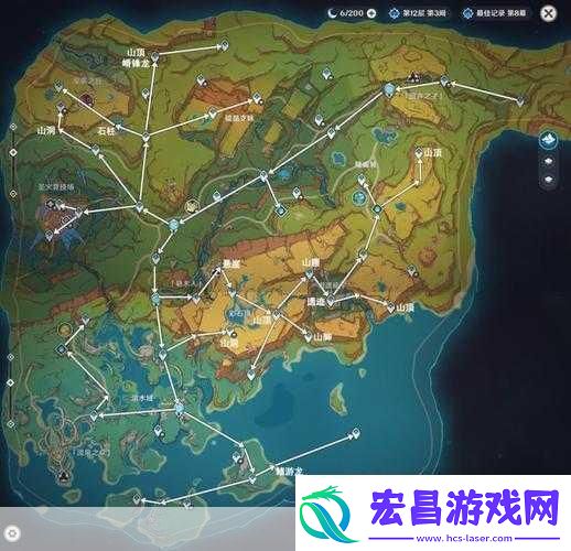 原神海岛左上角水泡之谜