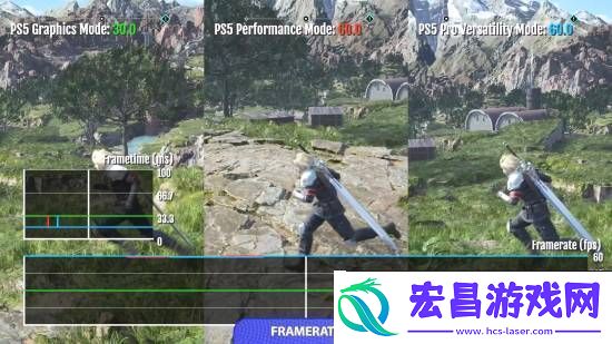 FF7重生PS5Pro对比原版
