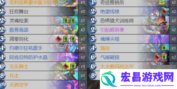 炉石传说星舰DK卡组怎么搭配