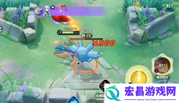 宝可梦大集结怎么打野