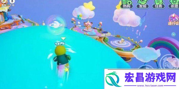 元梦之星广场彩蛋在哪广场彩蛋位置