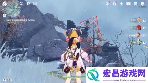 原神雪山三个匣子收集路线龙脊雪山三个匣子位置大全
