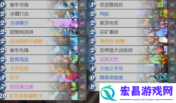 炉石传说最新版本冰DK卡组代码分享