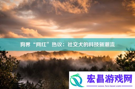 狗界“网红”热议