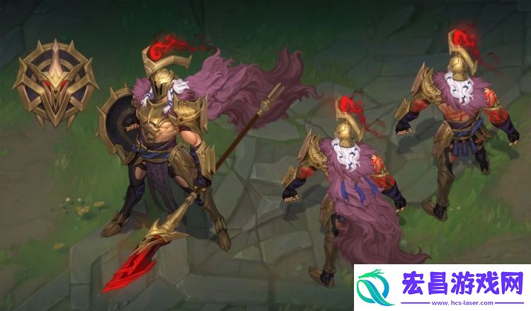 LOL狼灵武神潘森+斯维因皮肤概念设计