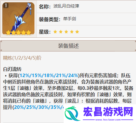 原神万叶武器推荐