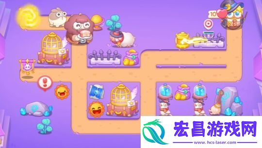 保卫萝卜4阿波与魔法宝藏第61关怎么过