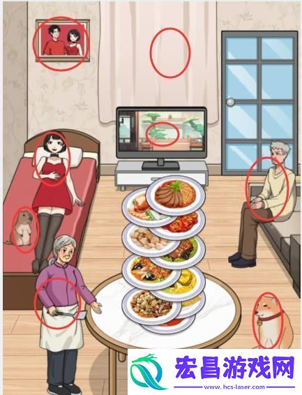 文字找茬大师吃光年夜饭怎么通关