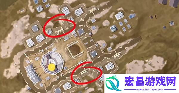 和平精英流浪地球怎么落地舔空投