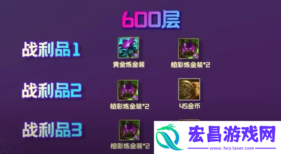 云顶之弈s13炼金男爵每一层奖励有哪些