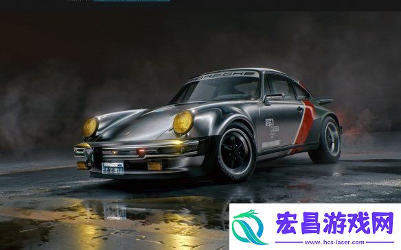 赛博朋克强尼银手同款保时捷复刻版惊现华沙！