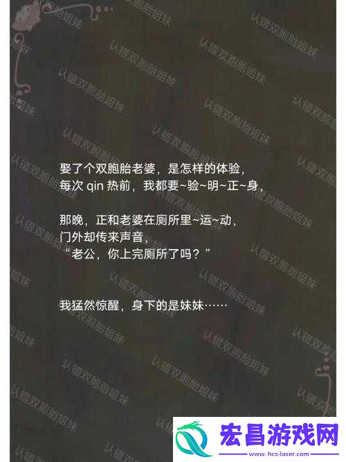 我娶了双胞胎故意认错引发的故事