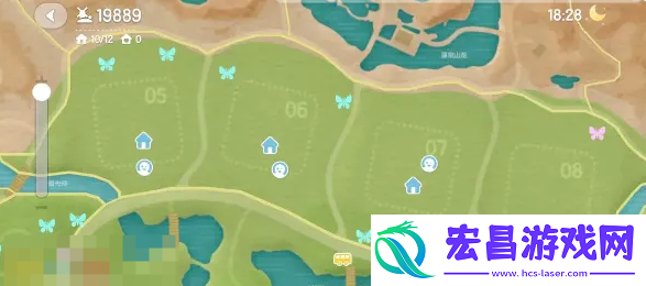 心动小镇翠叶红颈凤蝶去哪找