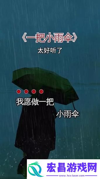你晚上弄了好几个小雨伞是什么歌