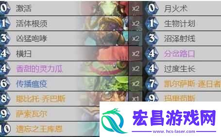 新版狂野传说蓝龙德卡组搭配