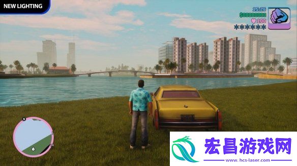 侠盗猎车手三部曲终极版更新后光照对比视频