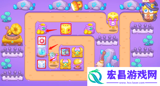 保卫萝卜4阿波与魔法宝藏第6关怎么过