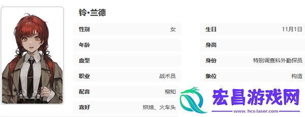 异象回声萌新探员选哪个好