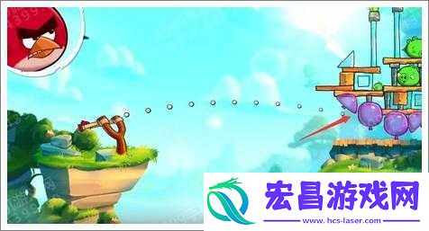 愤怒的小鸟2第1关攻略详解