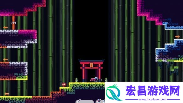 瞬移机制2D精准平台游戏忍者明Demo上线Steam