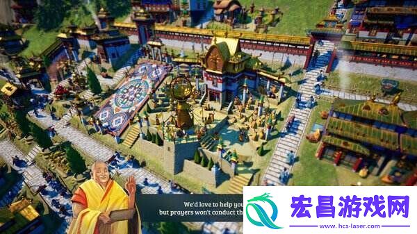 山脉城市建造游戏峰顶王国Steam开启抢先体验