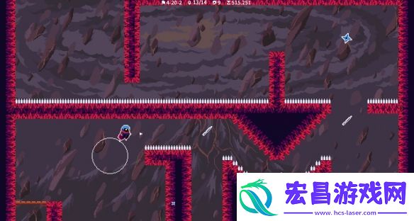 瞬移机制2D精准平台游戏忍者明Demo上线Steam