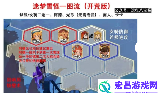 剑与远征启程迷梦之域拟形雪怪怎么过