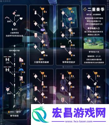 光遇坠落之光全收集攻略