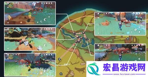原神希诺宁突破材料灼灼彩菊采集攻略