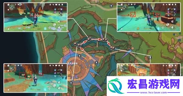 原神希诺宁突破材料灼灼彩菊采集攻略