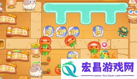 保卫萝卜4法老归来第111关通关详解