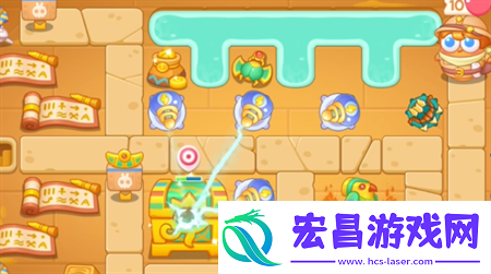 保卫萝卜4法老归来第111关通关详解