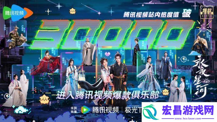 永夜星河热度破3万