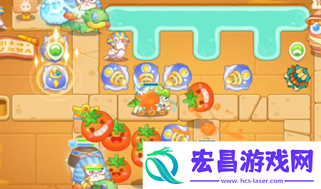 保卫萝卜4法老归来第111关通关详解