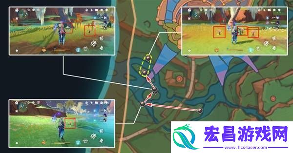 原神希诺宁突破材料灼灼彩菊采集攻略