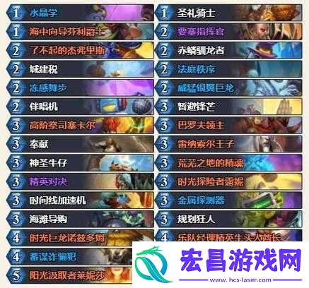 炉石传说法师卡组速递