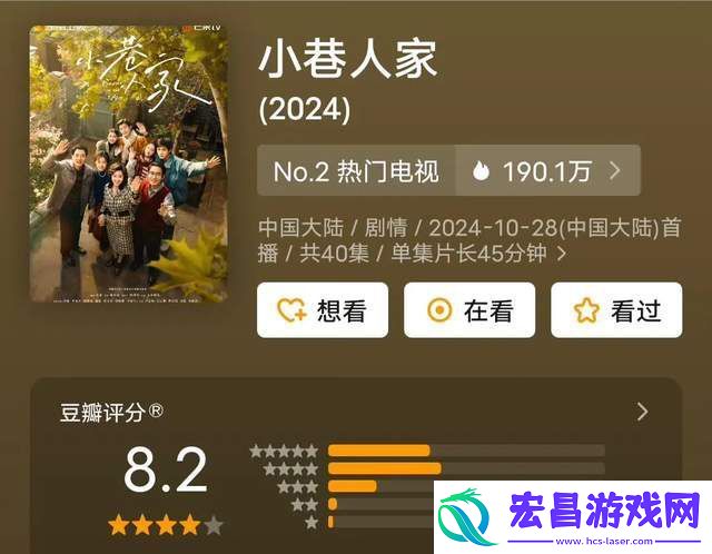 小巷人家8.2分