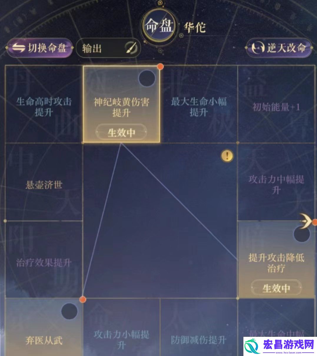如鸢华佗命盘推荐