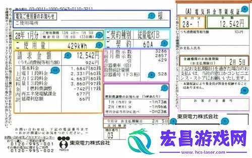 日本电费