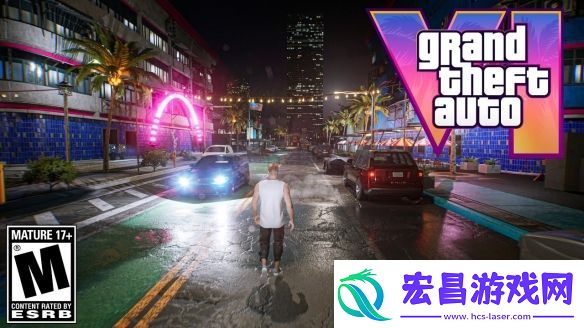 R星新作GTA6更多泄露图曝光！海边大量NPC出现