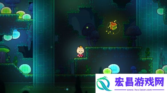 2D平台动作冒险游戏Cloudy