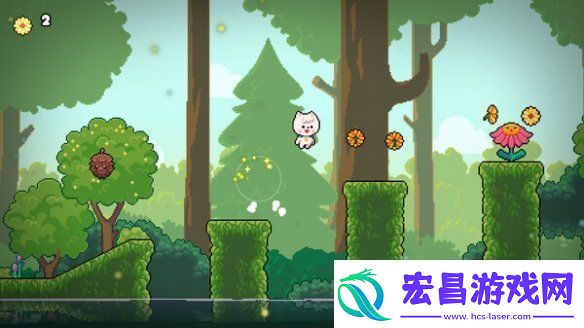 2D平台动作冒险游戏Cloudy
