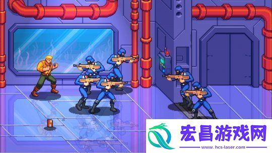 像素横版动作特种部队