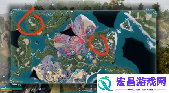 幻兽帕鲁部分矿点及技能树分布一览