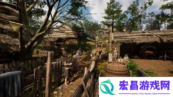第三人称开放世界RPG游戏灰雨钢锋Steam页面开放！